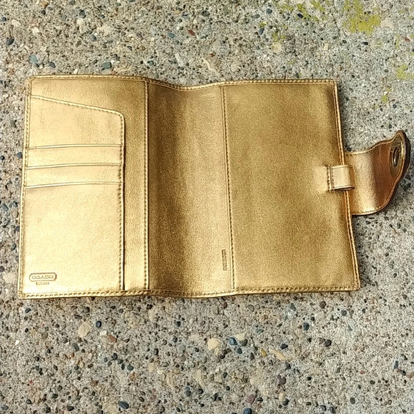 Coach Legacy Striped Wallet/Wristlet - Picture 5 of 12